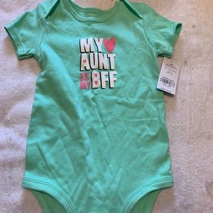 NWT Carter’s bodysuit